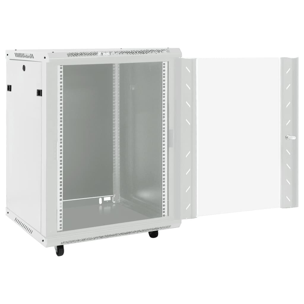15U Network Cabinet with Swivel Feet 19" IP20 60x45x86 cm