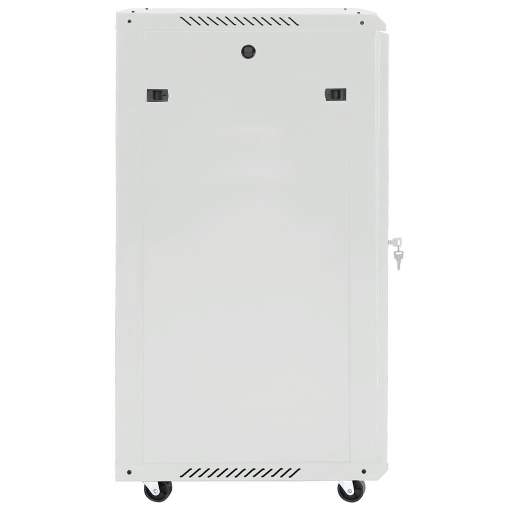 15U Network Cabinet with Swivel Feet 19" IP20 60x45x86 cm