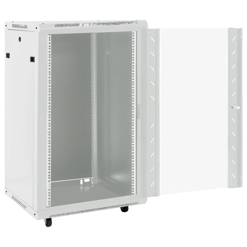 18U Network Cabinet with Swivel Feet 19" IP20 60x60x100 cm