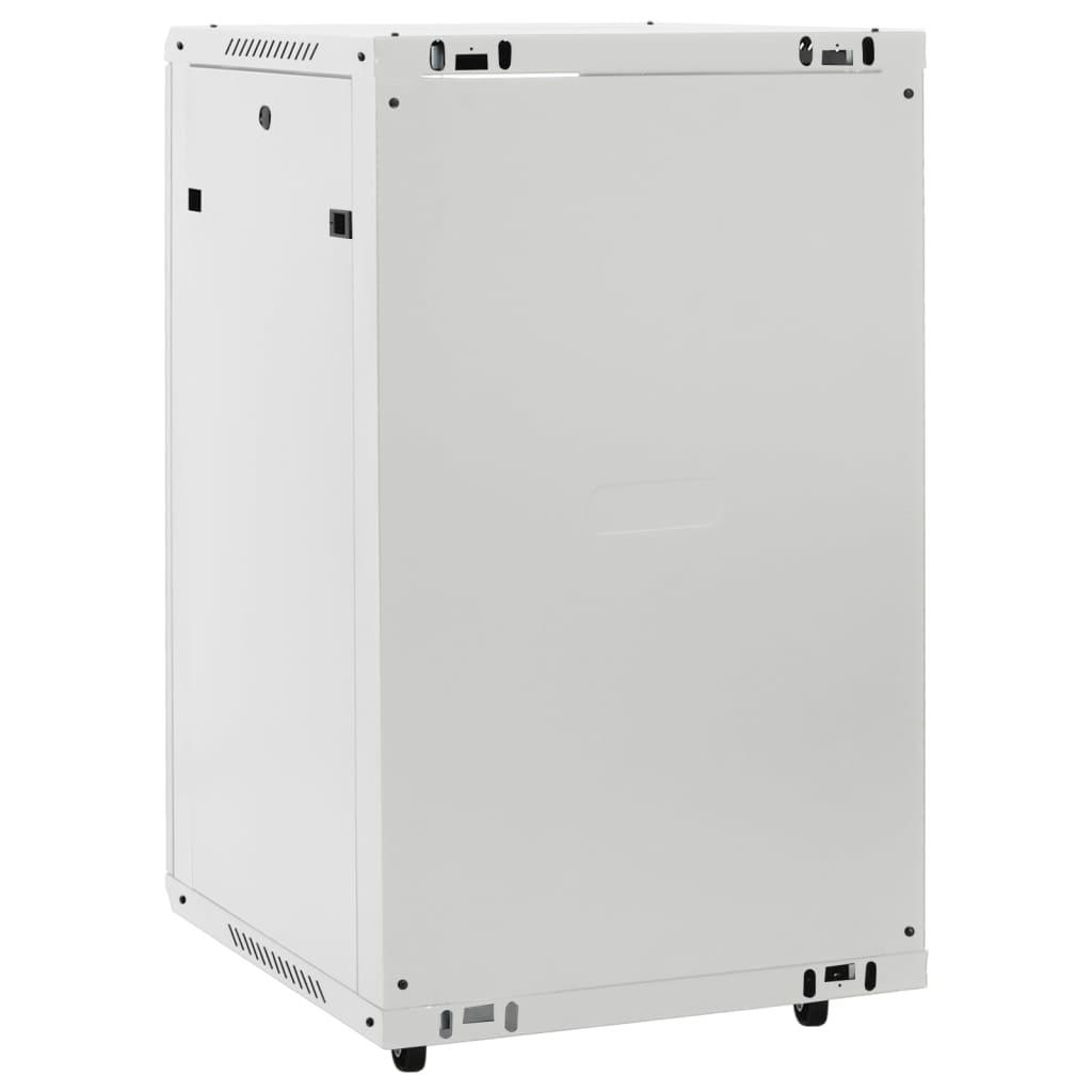 18U Network Cabinet with Swivel Feet 19" IP20 60x60x100 cm