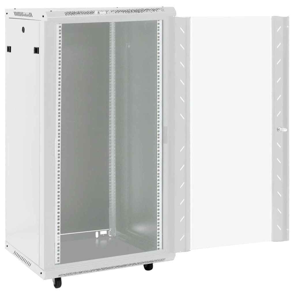 22U Network Cabinet with Swivel Feet 19" IP20 60x60x120 cm