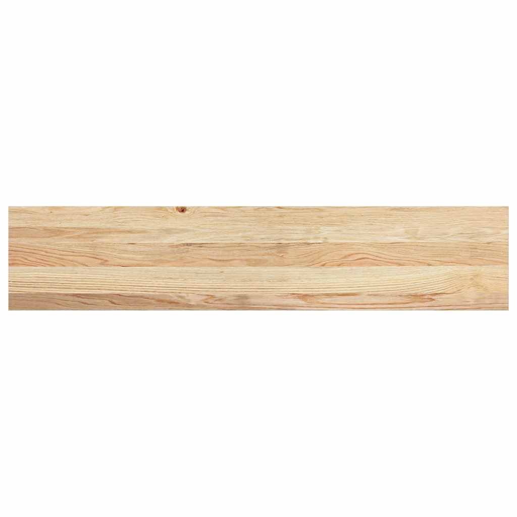Stair Treads 4 pcs Untreated 120x30x2 cm Solid Wood Oak