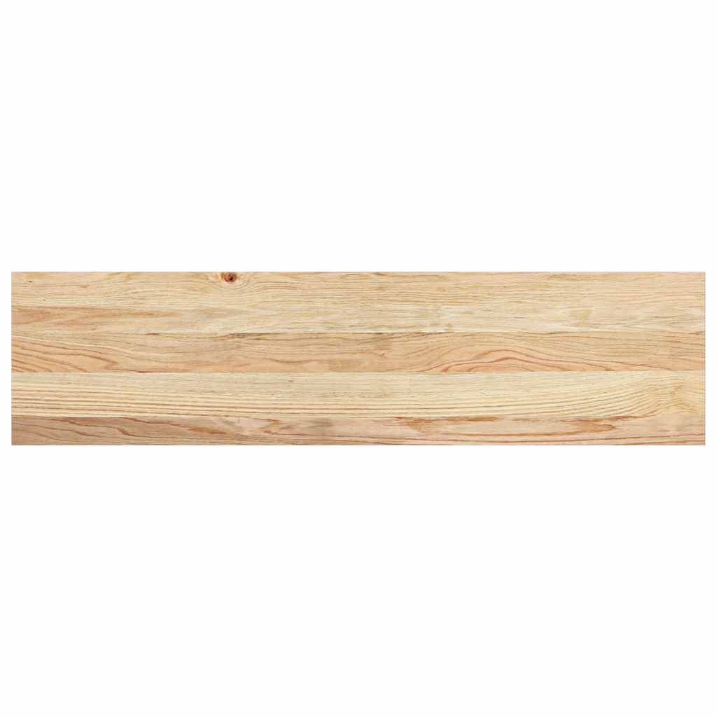 Stair Treads 8 pcs Untreated 100x30x2 cm Solid Wood Oak