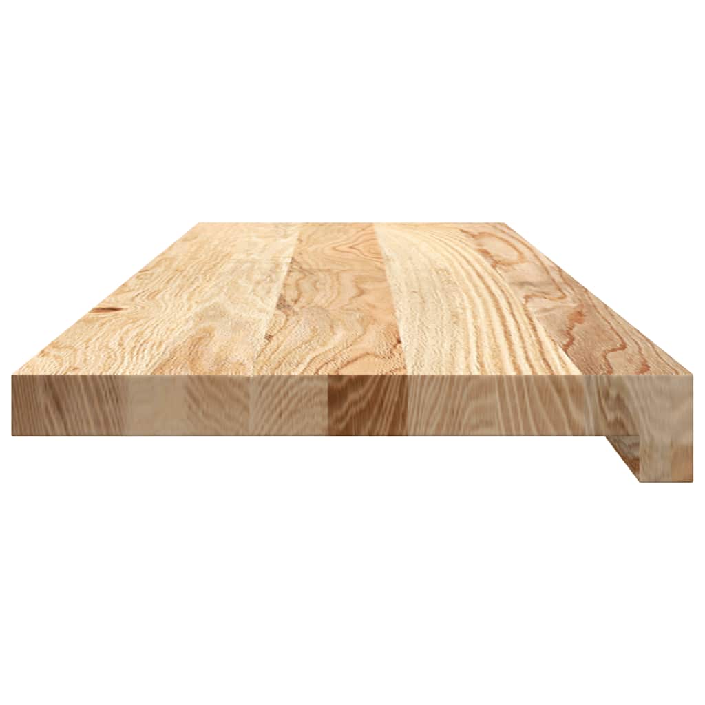 Stair Treads 20 pcs Untreated 80x25x2 cm Solid Wood Oak