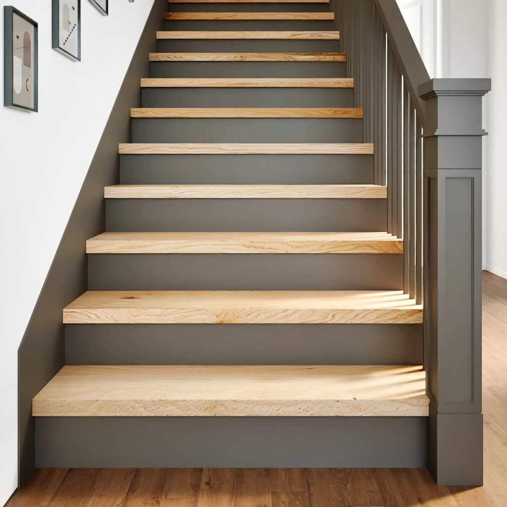 Stair Treads 20 pcs Untreated 90x25x2 cm Solid Wood Oak