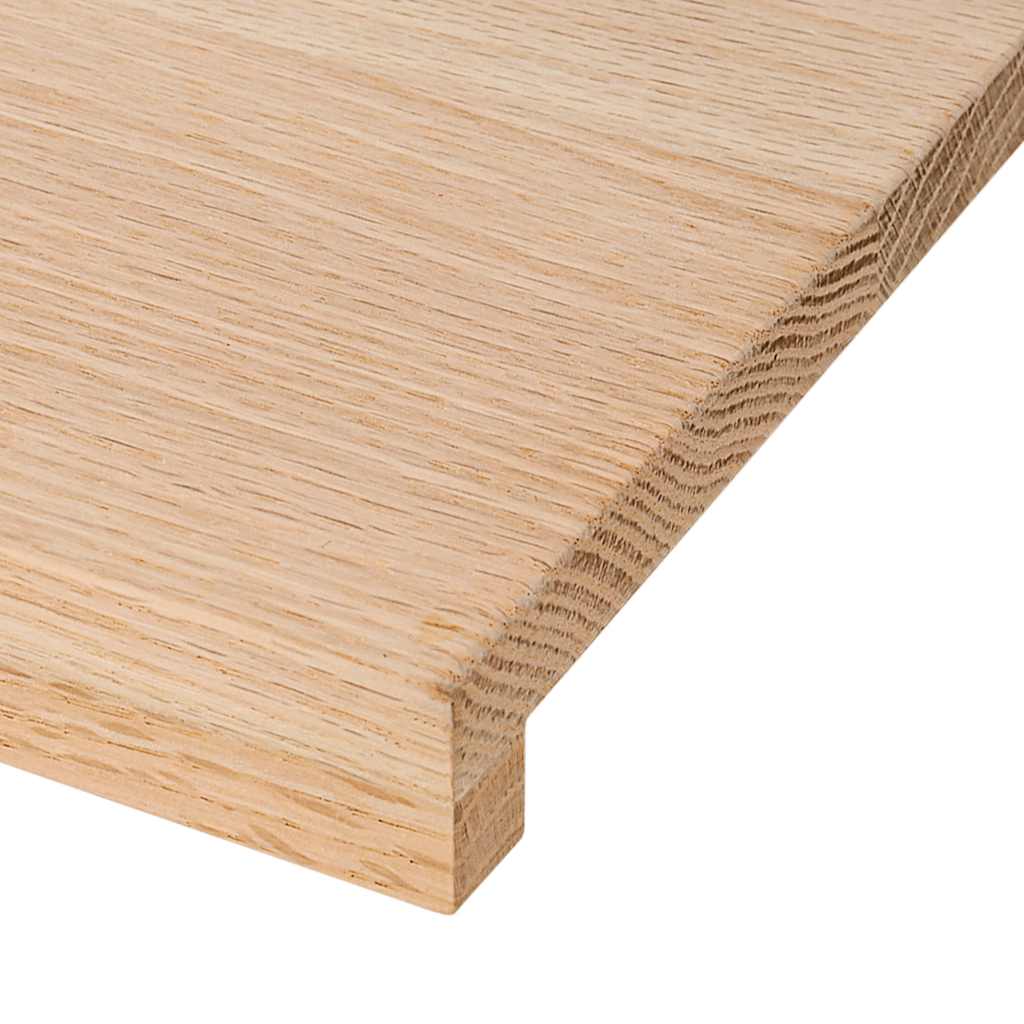 Stair Treads 20 pcs Untreated 110x30x2 cm Solid Wood Oak