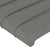 Bed Frame without Mattress Dark Grey 152x203 cm Queen Fabric