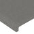 Bed Frame without Mattress Dark Grey 107x203 cm King Single Size Fabric