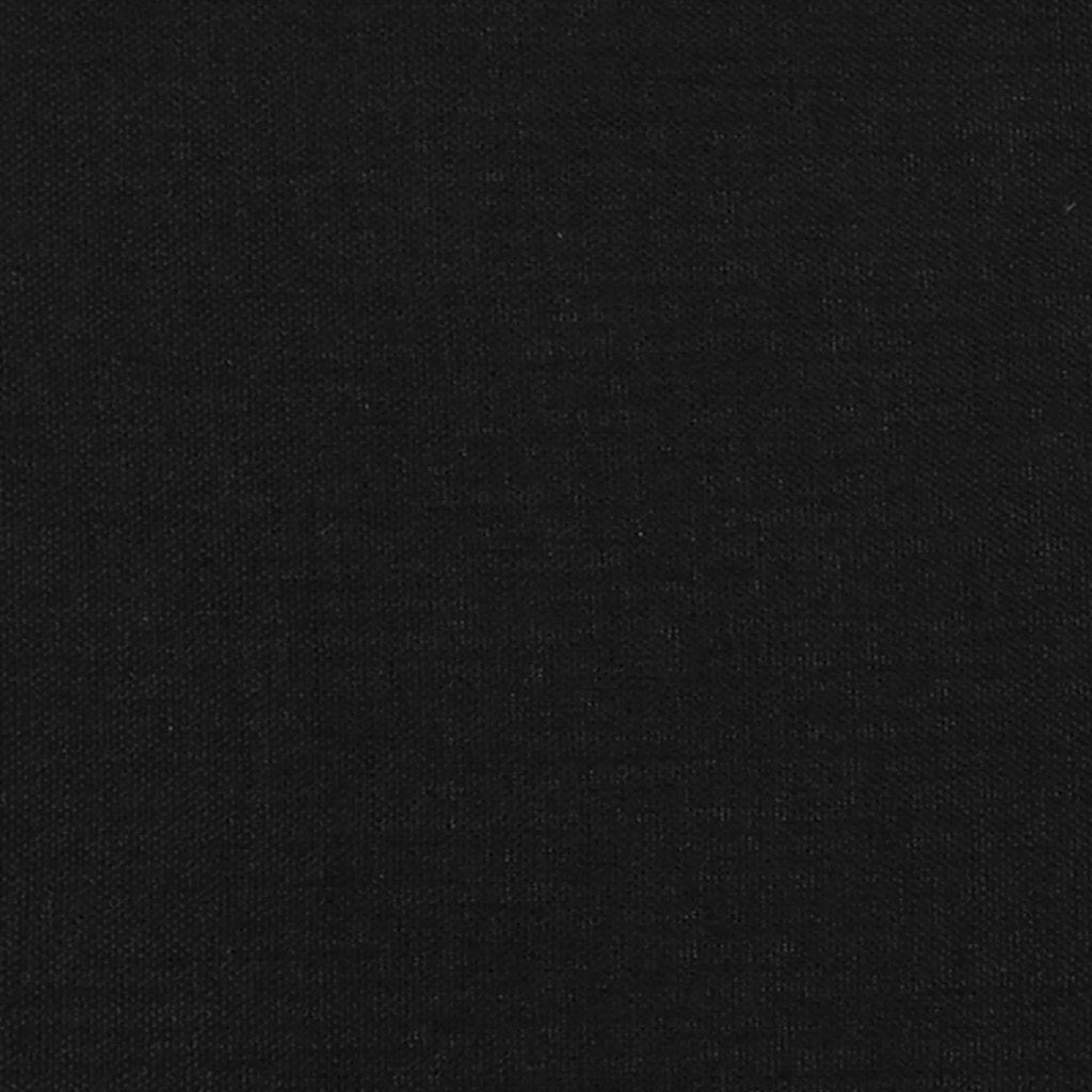 Bed Frame without Mattress Black 107x203 cm King Single Size Fabric