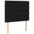 Bed Frame without Mattress Black 107x203 cm King Single Size Fabric