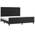 Bed Frame without Mattress Black 152x203 cm Queen Faux Leather