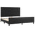 Bed Frame without Mattress Black 152x203 cm Queen Faux Leather