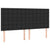 Bed Frame without Mattress Black 152x203 cm Queen Faux Leather