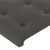 Bed Frame without Mattress Dark Grey 137x187 cm Double Velvet