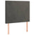 Bed Frame without Mattress Dark Grey 107x203 cm King Single Size Velvet
