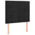 Bed Frame without Mattress Black 107x203 cm King Single Size Velvet