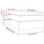 Box Spring Bed with Mattress Black 106x203 cm King Single Size Velvet