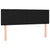 Box Spring Bed with Mattress Black 137x187 cm Double Size Fabric