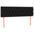 Box Spring Bed with Mattress Black 153x203 cm Queen Size Fabric