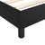 Box Spring Bed with Mattress Black 153x203 cm Queen Size Fabric