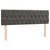 Box Spring Bed with Mattress Dark Grey 153x203 cm Queen Size Velvet