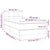 Box Spring Bed with Mattress Black 106x203 cm King Single Size Velvet