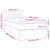 Box Spring Bed with Mattress Black 106x203 cm King Single Size Velvet