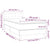 Box Spring Bed with Mattress Black 106x203 cm King Single Size Velvet