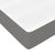 Box Spring Bed with Mattress&LED Dark Grey 153x203 cm Queen Size Fabric