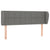 Box Spring Bed with Mattress Dark Grey 153x203 cm Queen Size Fabric