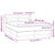 Box Spring Bed with Mattress Dark Grey 153x203 cm Queen Size Fabric