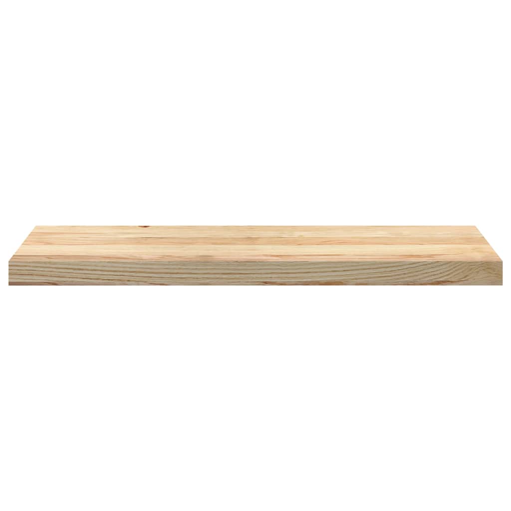 Stair Treads 2 pcs Untreated 80x25x2 cm Solid Wood Oak