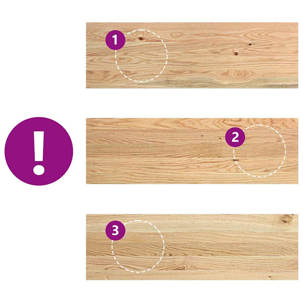 Stair Treads 2 pcs Untreated 80x25x2 cm Solid Wood Oak