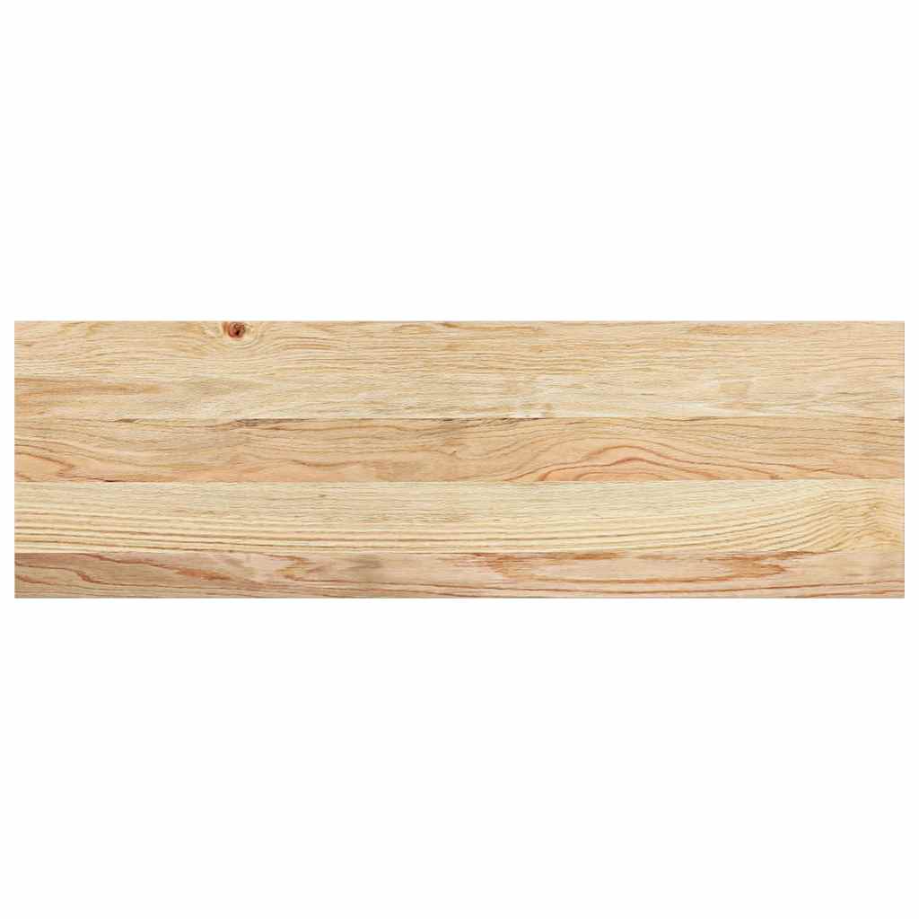 Stair Treads 2 pcs Untreated 80x30x2 cm Solid Wood Oak