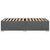 Bed Frame without Mattress Dark Grey King Single Fabric