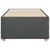Bed Frame without Mattress Dark Grey King Single Fabric