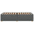 Bed Frame without Mattress Dark Grey King Single Fabric