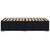 Bed Frame without Mattress Black King Single Fabric