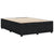 Bed Frame without Mattress Black Double Velvet