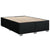 Box Spring Bed with Mattress Dark Grey Queen Fabric