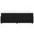 Box Spring Bed with Mattress Black Queen Velvet