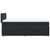 Box Spring Bed with Mattress Black King Single Faux Leather