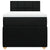 Box Spring Bed with Mattress Black King Single Fabric