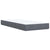 Box Spring Bed with Mattress Dark Grey King Single Velvet