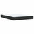 Box Spring Bed with Mattress Black Queen Velvet