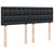Box Spring Bed with Mattress Black Queen Faux Leather