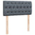 Box Spring Bed with Mattress Dark Grey King Single Velvet