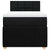 Box Spring Bed with Mattress Dark Grey King Single Fabric