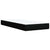 Box Spring Bed with Mattress Dark Grey King Single Fabric