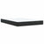 Box Spring Bed with Mattress Black Queen Velvet